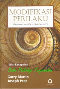 Image of Modifikasi perilaku : makna dan penerapannya