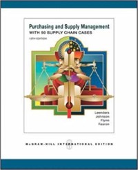 Image of Purchasing and supply management : with 50 supply chain cases