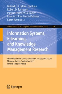 Image of Information systems, e-learning, and knowledge management research