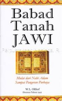 Image of Babad tanah Jawi : mulai dari Nabi Adam sampai tahun 1647