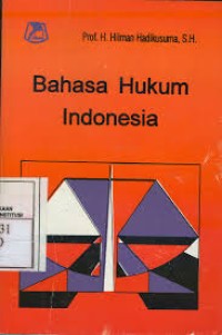 Image of Bahasa hukum Indonesia