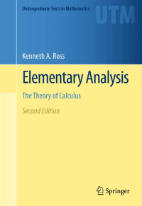 Image of Elementary analysis: the theory of calculus