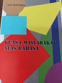 Image of Kuasa masyarakat atas bahasa