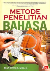 Image of Metode penelitian bahasa