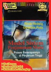 Image of Model sistem penjaminan mutu dan proses penerapanya di perguruan tinggi