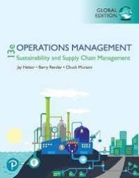 Image of Operations management : sustainability and supply chain management