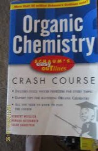 Image of Schaum's easy outlines organic chemistry