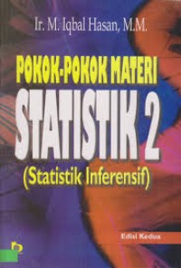 Image of Pokok-pokok materi statistik 2 (statistik deskriptif)