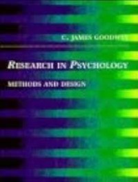 Image of Research in psychology : methods and design