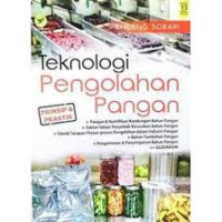 Image of Teknologi pengolahan pangan