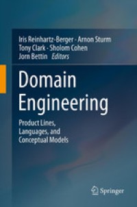 Image of Domain Engineering : Product Lines, Languages, and Conceptual Models