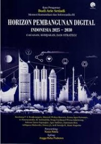 Image of Horizon pembangunan digital Indonesia 2025-2030 : gagasan, kebijakan, dan strategi